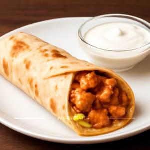 Butter Chicken Wrap