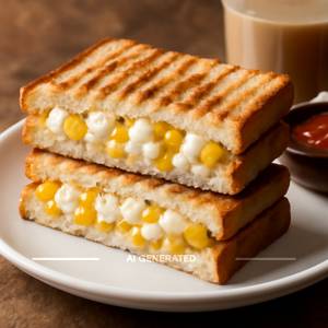 Corn Paneer Sandwich