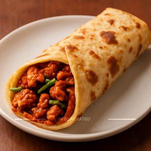Schezwan Chicken Roll