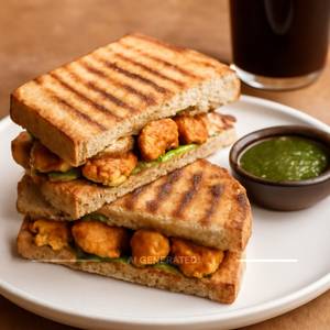 Paneer Tikka Sandwich