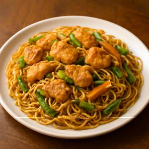 Chicken noodles