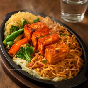 Paneer Tikka Sizzler