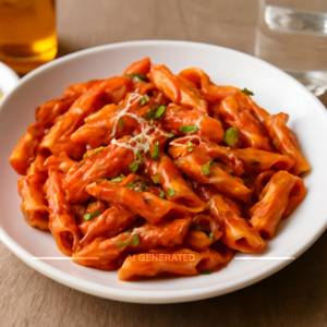 Red sauce pasta