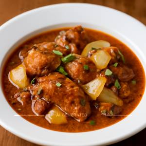 Chicken Do Pyaza [half]