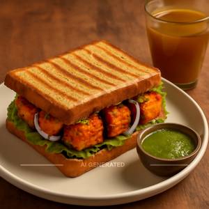 Paneer Tikka Sandwich