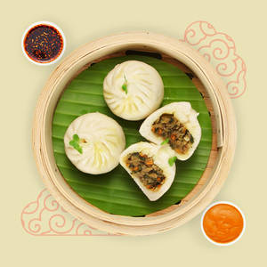 Veg Bao (Vegan) [3 Pcs]