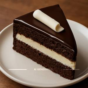 Chocolaty vanilla cake