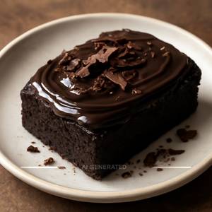 Dark chocolate pastry