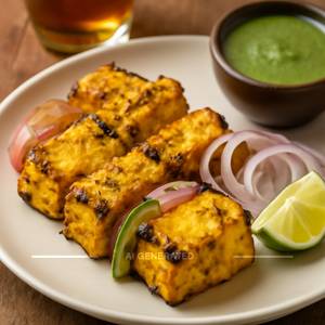 Paneer Achari Tikka