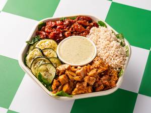 Herbed Chicken Tahina Bowl