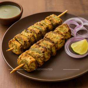 Achari Soya Chaap Tikka 