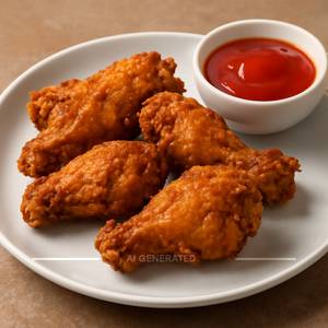 Crispy Chicken Wings [4 Pieces]