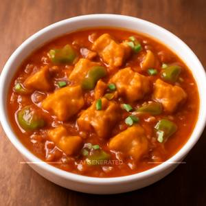 Chilli Paneer Semi Gravy
