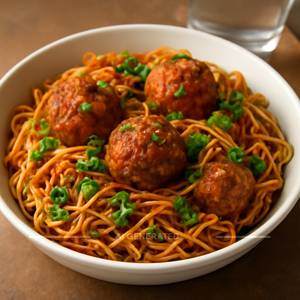 Manchurian noodles