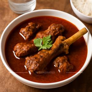 Mutton Kohlahpuri-मटन कोल्हापुरी-तीखा गाड़ी 