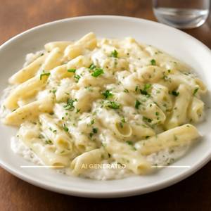 Cheese White Sauce Pasta