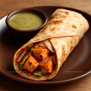 Paneer Tikka Roll