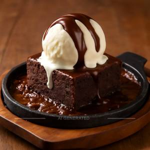 Sizzling brownie