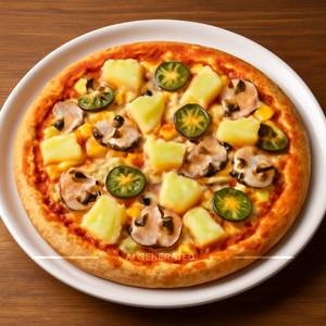 Hawaiian Pizza [10 inches]