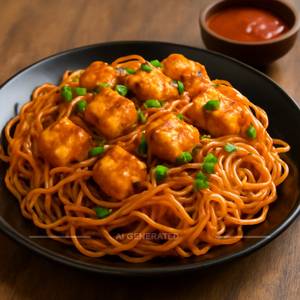 Paneer Schezwan Noodles
