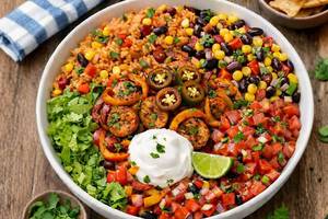 Peri Peri Sausage Burrito Bowl