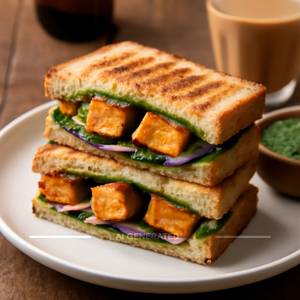 Paneer Tikka Sandwich 