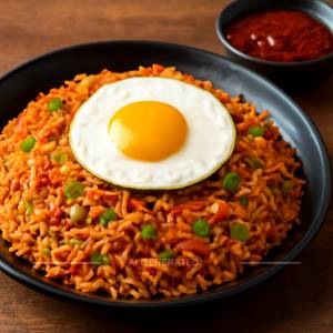 Schezwan Egg Fried Rice