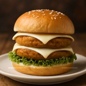 Double cheese burger