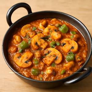 Mushroom Kadhai