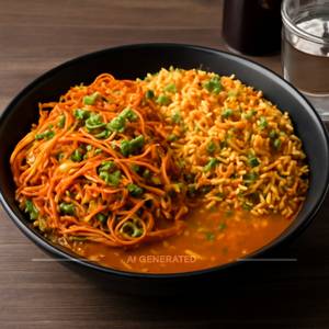 Veg Triple Schezwan Noodles