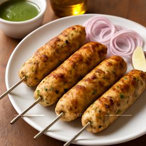 Chicken Egg Kebab