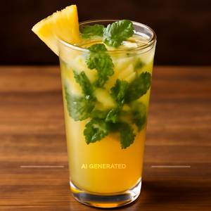 Pineapple punch mojito