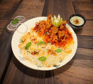 Chicken Tandoori Seekh Kabab Biryani