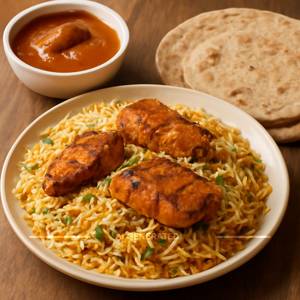 Fish Tikka Biryani