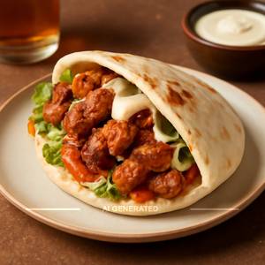 Peri Peri Paneer Shawarma
