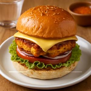 Paneer Cheese Burger