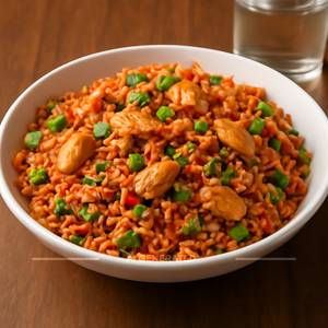 Schezwan Chicken Fried Rice