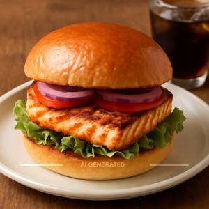 Grilled Paneer Burger