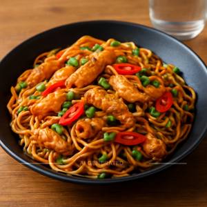 Chicken Chilli Garlic Noodles