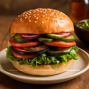 Veg Loaded Burger