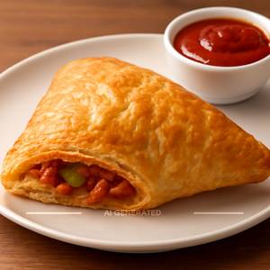 Veg Schezwan Puff