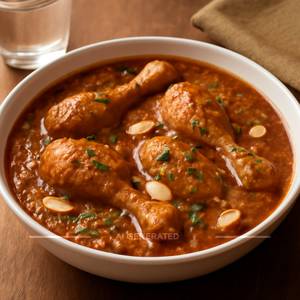 Chicken garlic masala