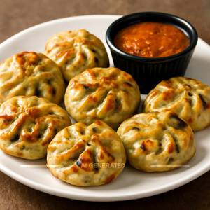 Veg Pizza Momos