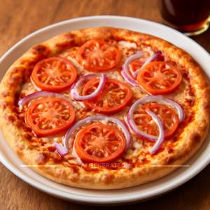 Onion Tomato Pizza