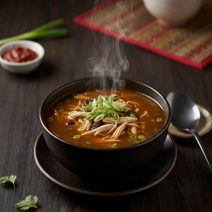 Hot And Sour Chicken Soup