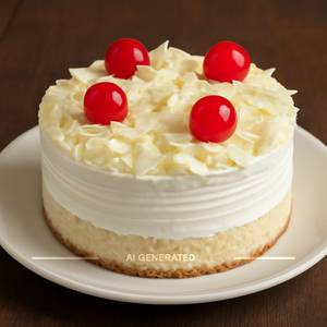 White Forest Cake