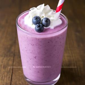 Blueberry Milkshake