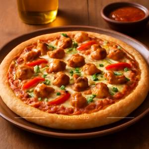 Chicken Schezwan Pizza