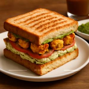 Paneer Tikka Sandwich