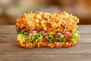 Classic Crunch Down Chicken Burger